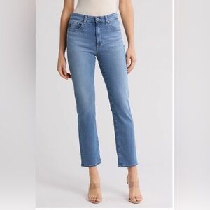 NWT AG Saige Crop Straight Leg Jeans Size 26